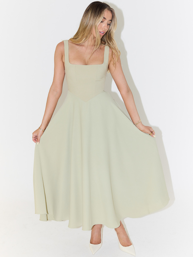VESTIDO ESCARLATA GRES