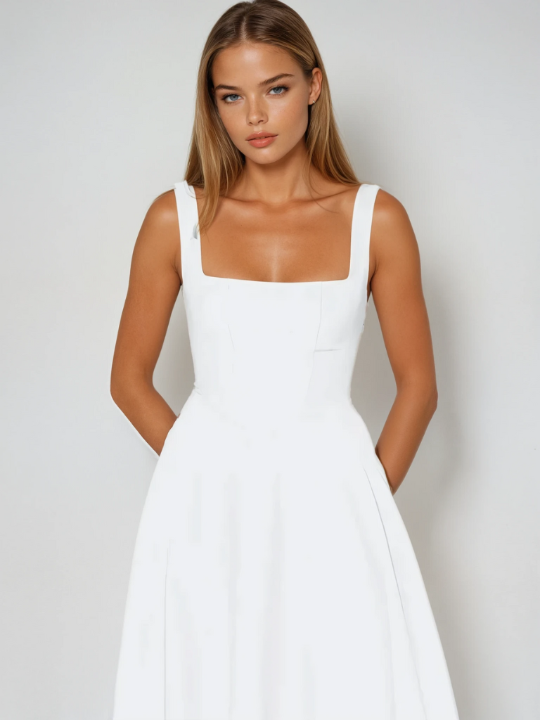 VESTIDO ESCARLATA GRES
