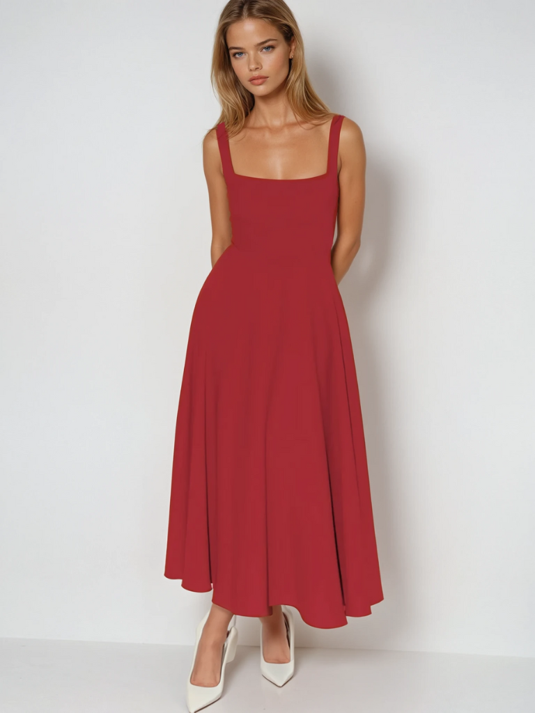 VESTIDO ESCARLATA GRES